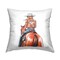 Glam Jacket Cowgirl & Horse Outdoor Printed Pillow Design by Amanda Greenwood, 18 x 7 x 18